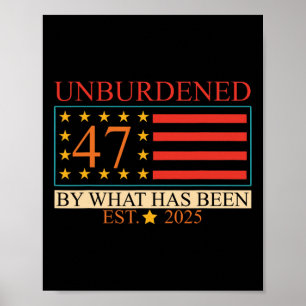 Poster Déchargé 47 De Ce Qui A Été Établ. 2025 Trump Fran