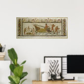 Poster Déchargement d'un navire (Bureau à domicile)