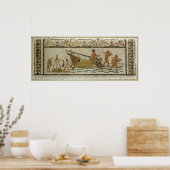 Poster Déchargement d'un navire (Cuisine)