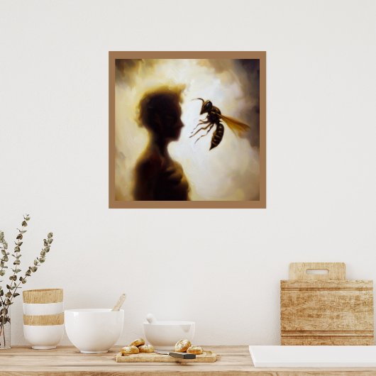 Poster Déchets d'animaux d'esprit 1 (Cuisine)