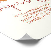 Poster Déchets Raffle Terre Tone Boho Arc-en-ciel Tropica (Coin)