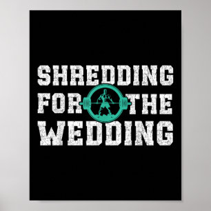 Poster Déchiquetage Pour Le Mariage Workout Célibataire G