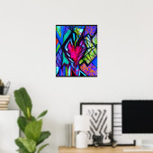 Poster Déchiré (Bureau à domicile)