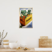 Poster Déchirer pour la quantité - Fruits et légumes (Cuisine)