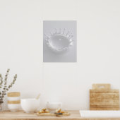 Poster Déchirure de lait (Cuisine)