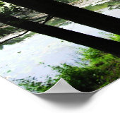 Poster Décider d'essayer ~ Forest Stream Photo (Coin)