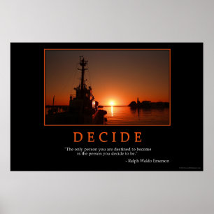 Poster Décidez l'affiche
