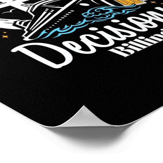 Poster Décisions Mostly D Billings Spring Break (Coin)