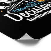 Poster Décisions Mostly D Indianapolis Spring Break (Coin)