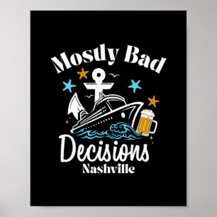 Poster Décisions Mostly D Nashville Spring Break