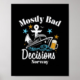 Poster Décisions Mostly D Norvège Spring Break