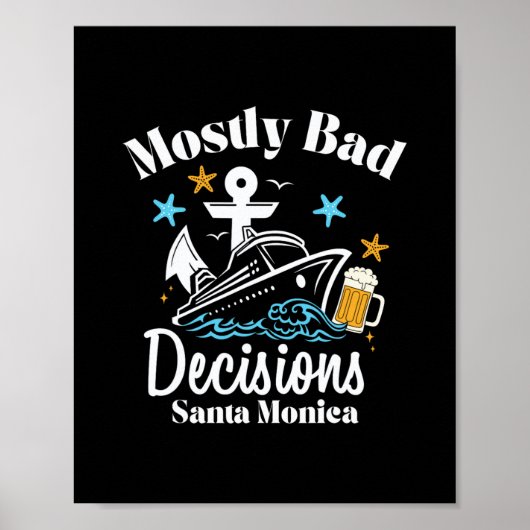 Poster Décisions Mostly D Santa Monica Spring Break (Devant)