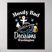 Poster Décisions Mostly D Washington Spring Break (Devant)