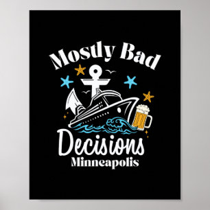 Poster Décisions surtout D Minneapolis Spring Break