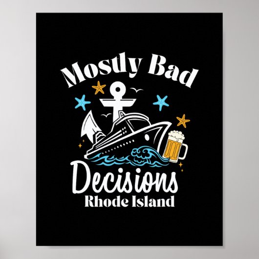 Poster Décisions Surtout D Rhode Island Spring Break  (Devant)
