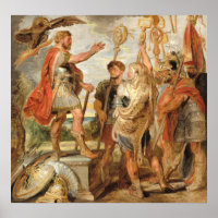Décius Mus s'adressant aux Légions, Rubens Art