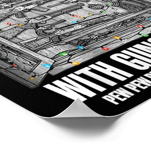 Poster Deck The Halls With Guns & Ammo (Coin)