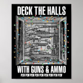 Poster Deck The Halls With Guns & Ammo (Devant)