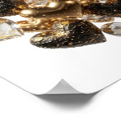 Poster Déclaration Argent CŒURS D'OR ET DE VERRE (Coin)