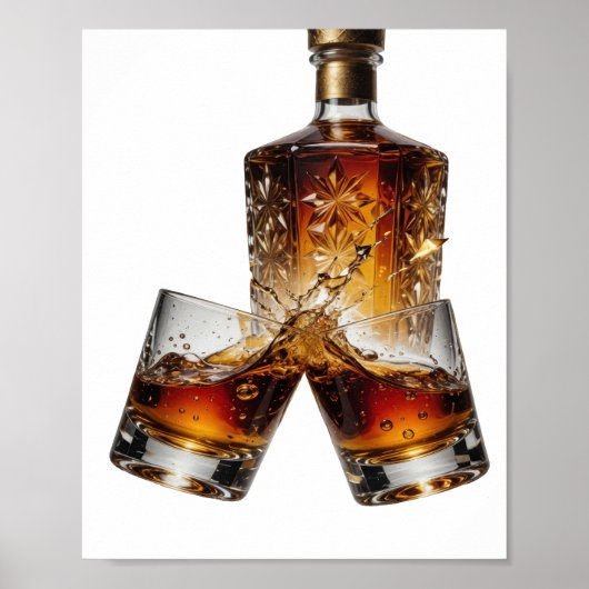 Poster Déclaration Argent WHISKY (Devant)