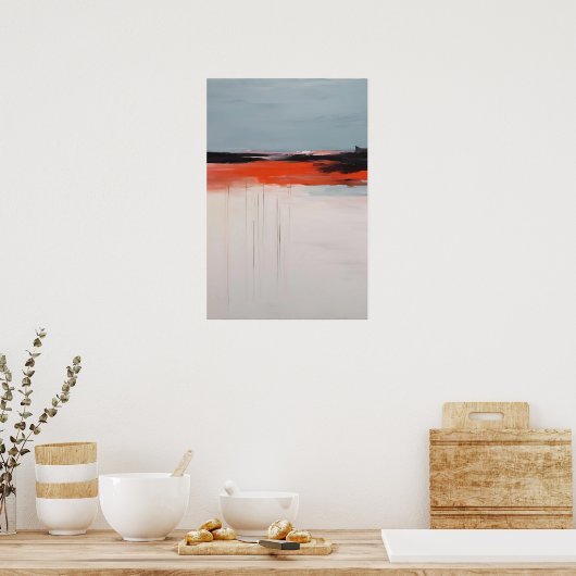 Poster Déclaration Art brosse - Art Gras (Cuisine)