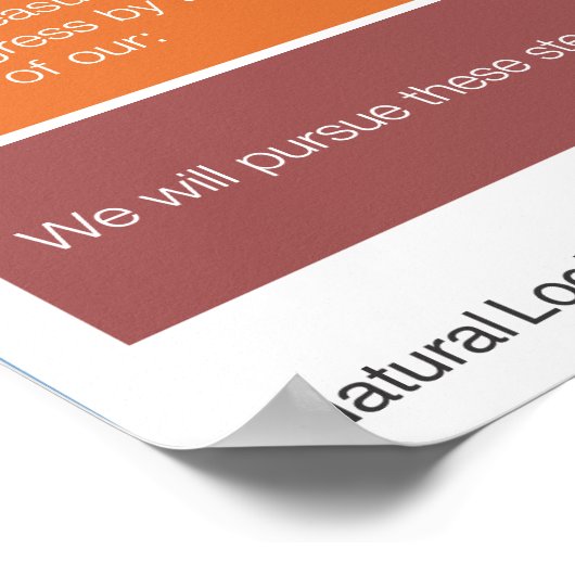 Poster Déclaration de leadership (Coin)