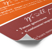 Poster Déclaration de leadership (Coin)