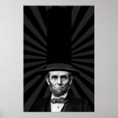 Poster Déclaration de mode présidentielle Abraham Lincoln (Devant)