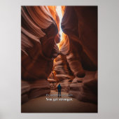 Poster Déclaration de motivation Slot Canyon (Devant)