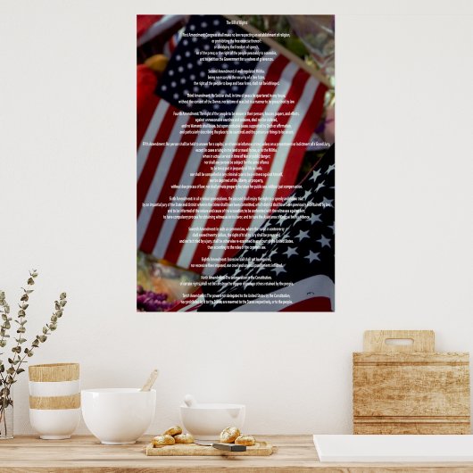 Poster Déclaration des droits (Cuisine)