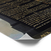 Poster Déclaration des droits de l'homme et du citoyen (Coin)