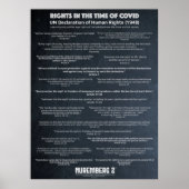 Poster Déclaration Des Nations Unies Sur Les Droits De L' (Devant)