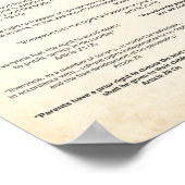 Poster Déclaration Des Nations Unies Sur Les Droits De L' (Coin)