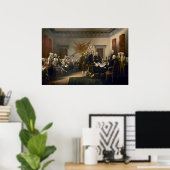 Poster Déclaration d'indépendance (Bureau à domicile)