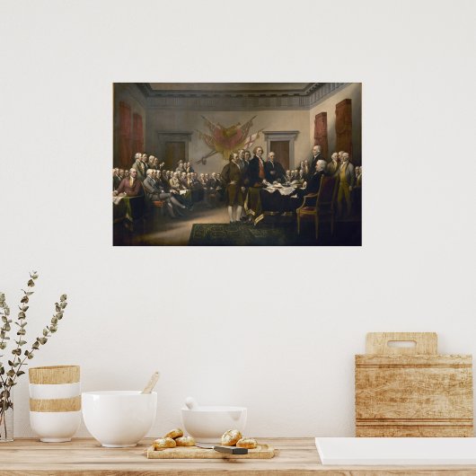 Poster Déclaration d'indépendance (Cuisine)