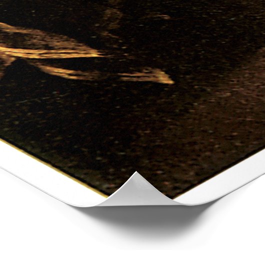 Poster Déclaration d'indépendance, 4 juillet 1776 (Coin)