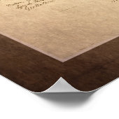 Poster Déclaration d'indépendance américaine (Coin)