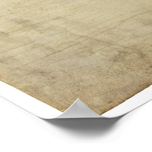 Poster Déclaration d'indépendance des États-Unis (Coin)