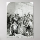 Poster Déclaration d'indépendance des États-Unis (Devant)