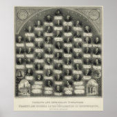 Poster Déclaration d'indépendance Portraits Signatures (Devant)