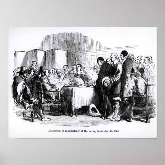 Poster Déclaration d'interdépendance (Devant)