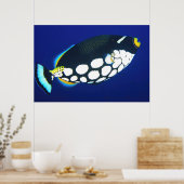 Poster Déclencheur de clowns dans le bleu (Cuisine)