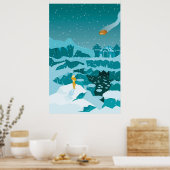 Poster Déclins Metroid Prime Phendrana (Cuisine)