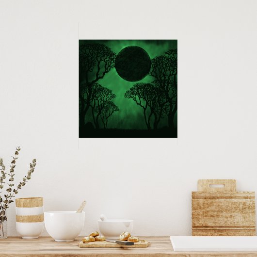 Poster d'Eclipse de Forêt Sombre (Cuisine)