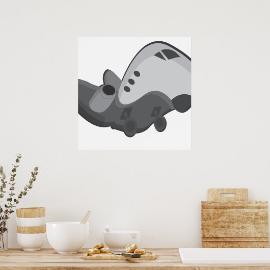 Poster Décollage (Cuisine)