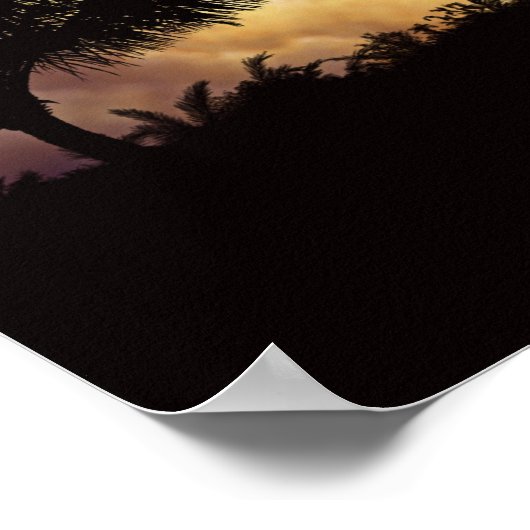 Poster Décollage de la fusée (Coin)