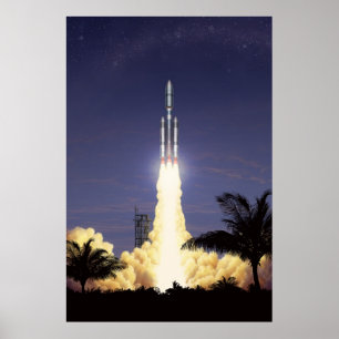 Poster Décollage de Rocket