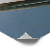 Poster Décollage d'un plan de mer, Victoria Falls, Zimbab (Coin)