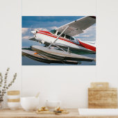 Poster Décollage d'un plan de mer, Victoria Falls, Zimbab (Cuisine)