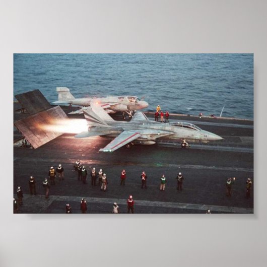 Poster Décollage F-14 (Devant)
